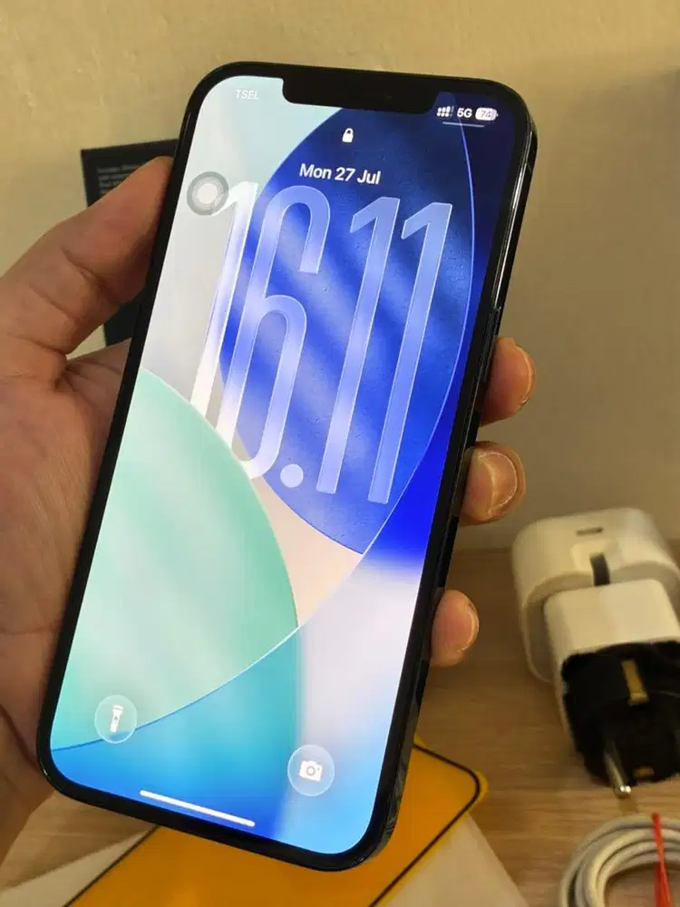 Iphone 12 Pro Max 256gb MURAH DUAL SIM Fullset Ori Jual Cepat