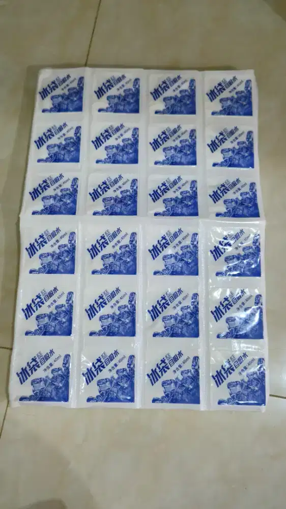 Ice gel pack lembaran 24pcs / thermafreeze ice gel 24 cell (6 lembar)