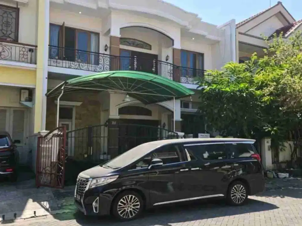 sewa rumah 100jt megah 375m² tetangga pakuwon city mall, bisa untuk usaha