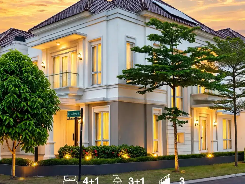 Rumah Cantik Posisi Hoek Siap Huni di Gading Serpong