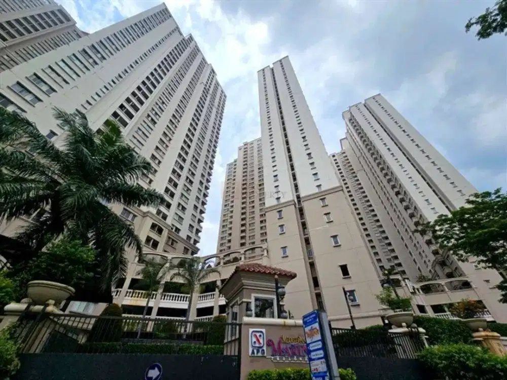 Ready Survey! Disewakan 1BR Apartemen Mediterania Marina Residence Ancol Ocean View Dekat Dufan, Sea World & Kampus UBM Jakut