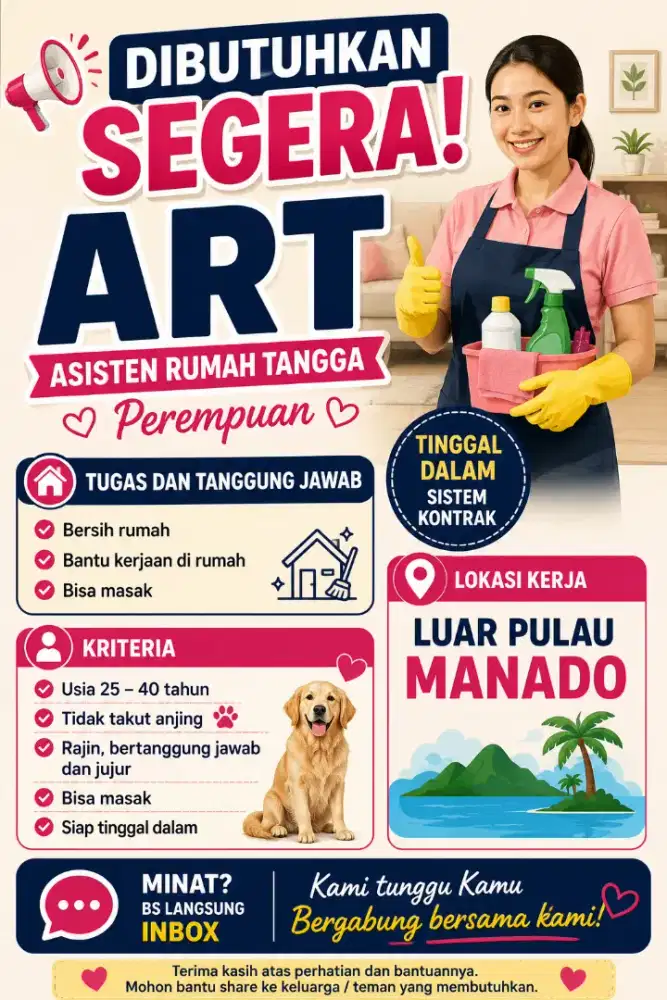 Loker Asisten RT