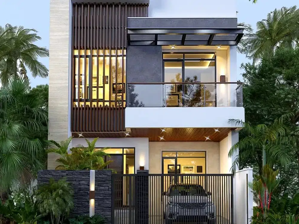 DIJUAL RUMAH LUAS 3 LANTAI BARU RENOV 6 KAMAR TIDUR di CITRA GARDEN JAKARTA BARAT