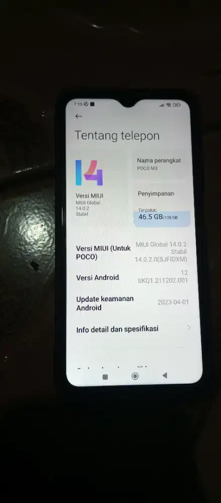 Poco M3 ram 6+2/126