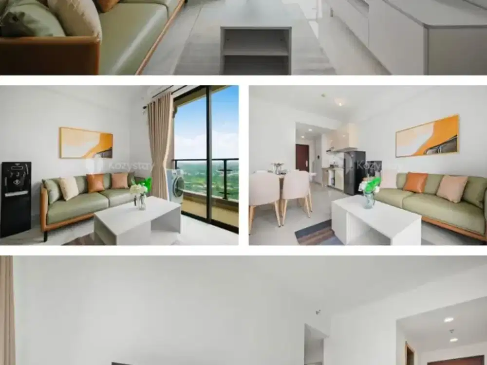 Apartemen Sky House BSD City 2BR Furnished Dekat AEON Mall & ICE BSD