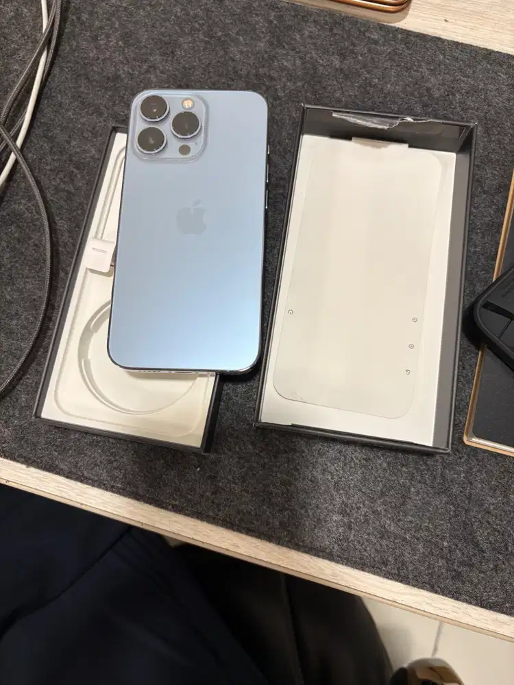 iPhone 13 Pro 128 Sierra Blue Ex-Inter - IMEI Resmi Bea Cukai BH 100%
