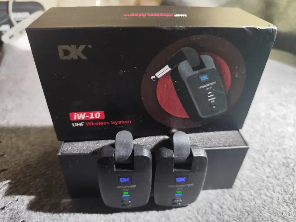 DK iW-10 UHF Wireless utk gitar dan bas