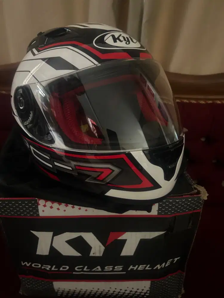 ￼Helm Kyt Helm Kyt Fullface Rc 7 Rc Seven Motif Terbaru