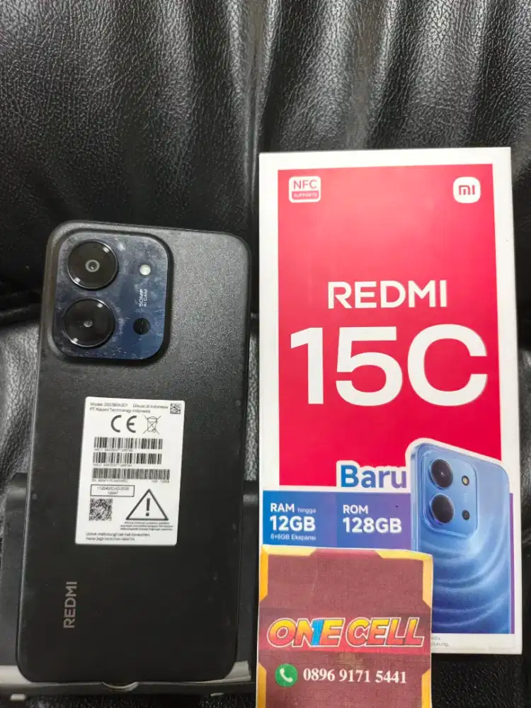 Redmi 15C Ram 6+6/128GB Fullset Ori