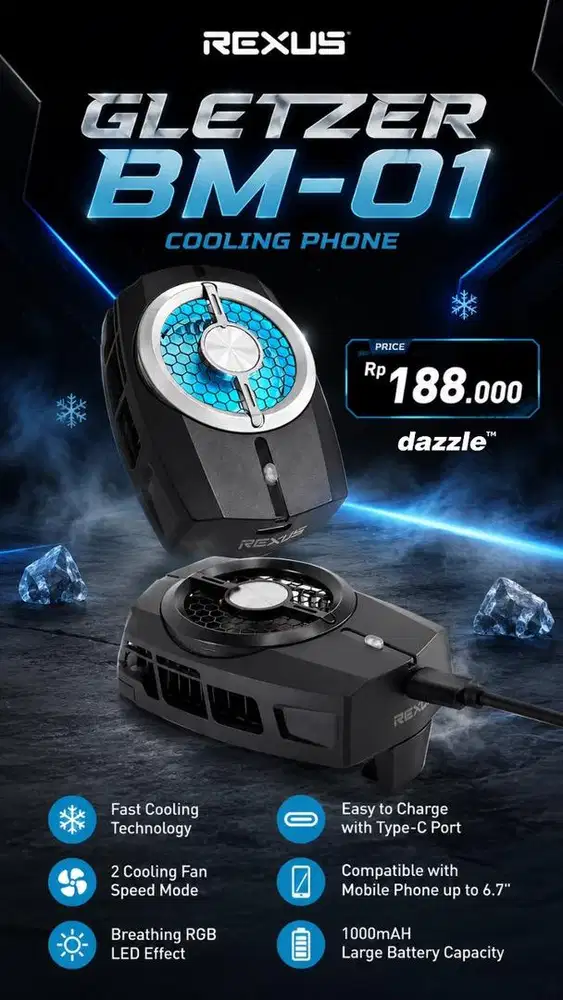 Cooler rexus Gletzer BM-01