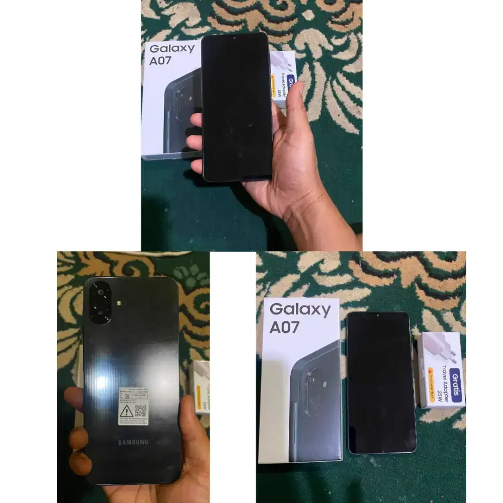 JUAL CEPAT !!!  SAMSUNG A07 6+6/128