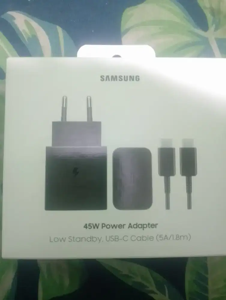 Charger Samsung original tipe C 45 watt