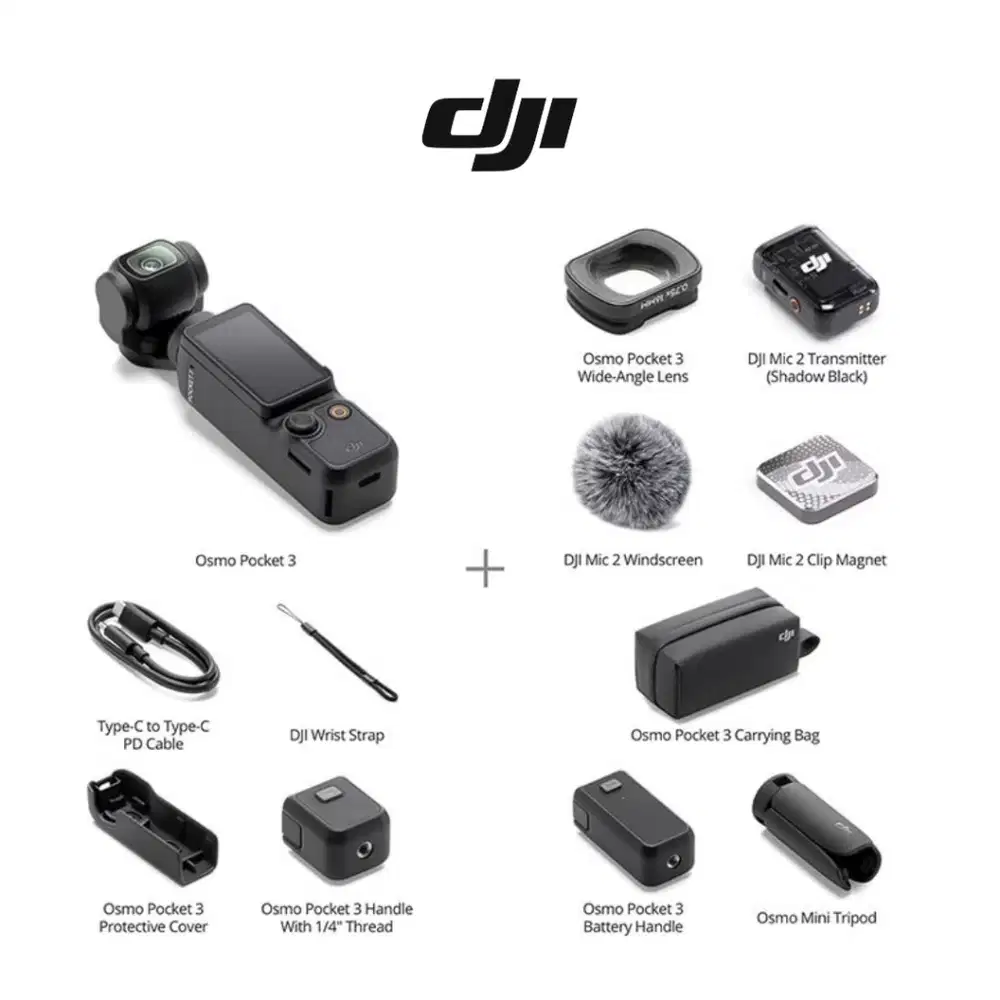 DJI Osmo Pocket 3 Creator Combo