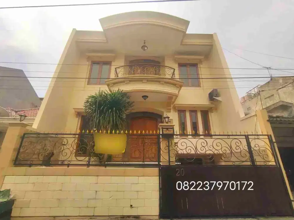 Dijual Rumah Strategis Murah 3,5 Lantai di Rawamangun, Pulogadung, Jakarta Timur