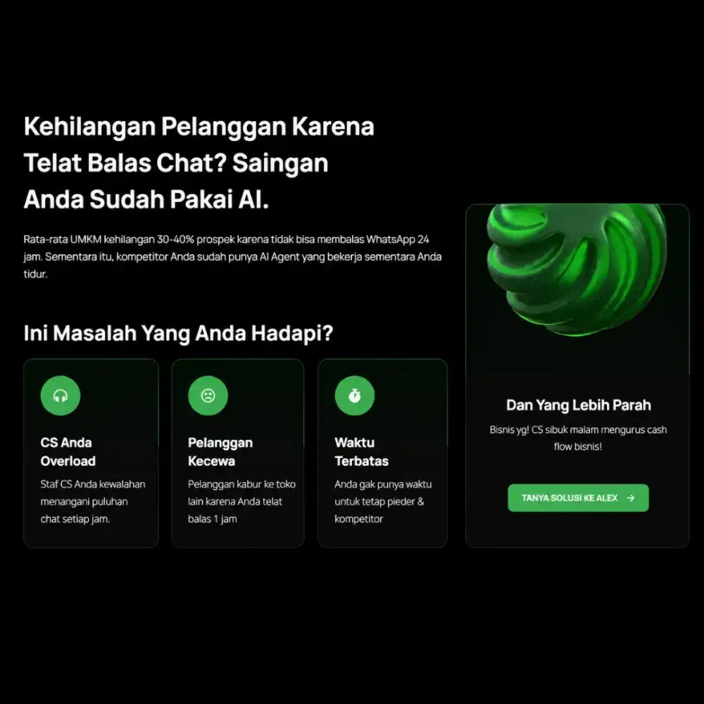 Jasa Pembuatan AI Agent & AI Automation untuk Bisnis Indonesia