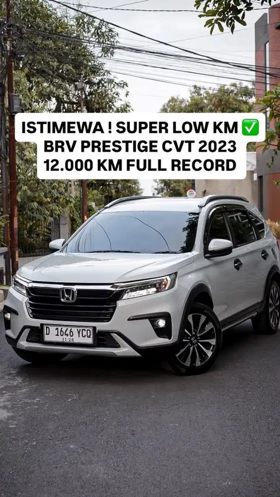 HONDA BRV PRESTIGE CVT 2023 LOW KM SUPER ISTIMEWA LIKE NEW