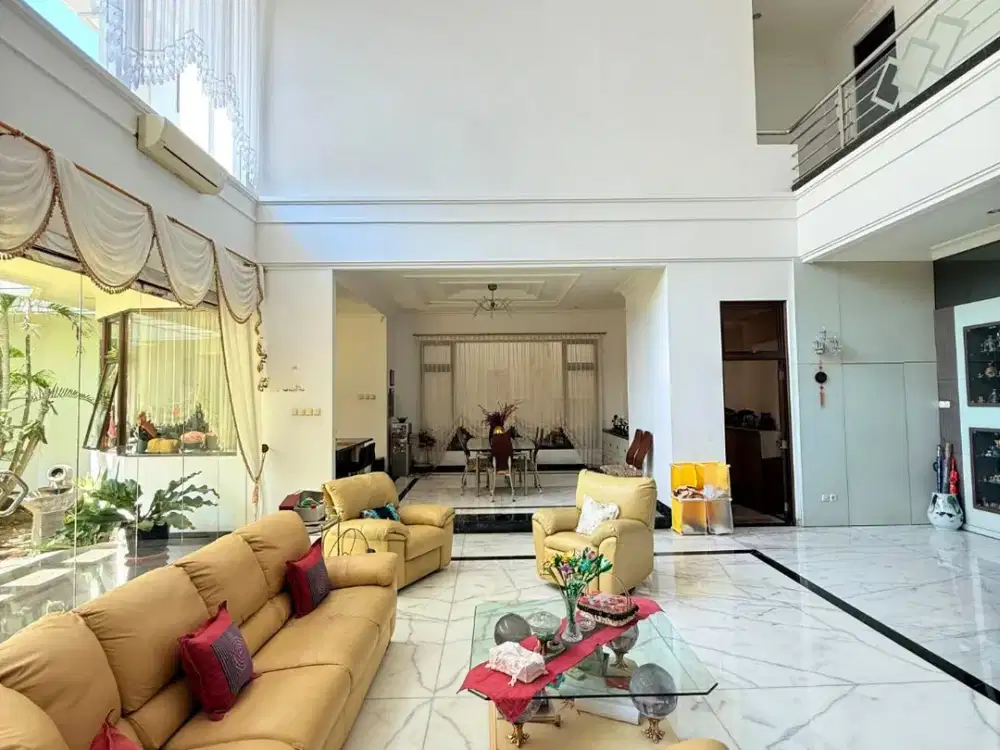 Premium Rumah Mewah Marmer 2 Lt Murah Araya Galaxy Bumi Permai Dekat Pakuwon