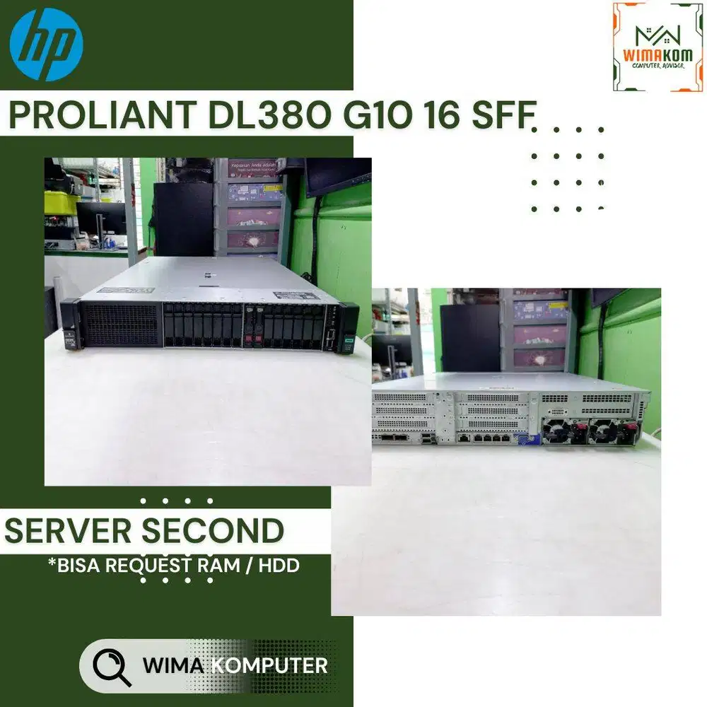 SERVER DL380 G10 16 SFF 2x XEON GOLD 6138 80 CORE RAM 128GB SAS 2.4TB