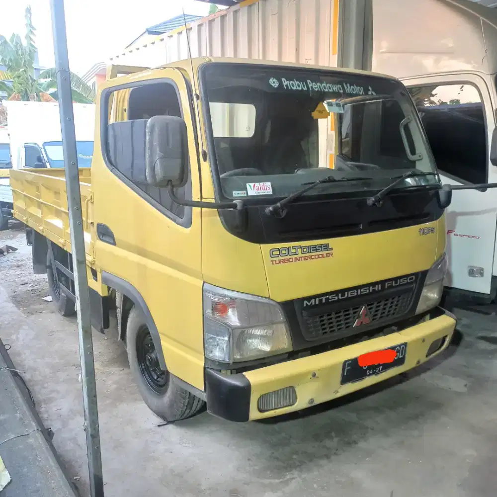 Mitsubishi Colt Diesel Engkel bak 3way th 2012 full orisinil antik