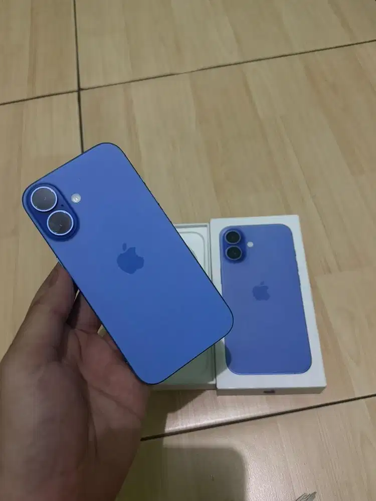 iphone 16 128gb ibox garansi on fullset original
