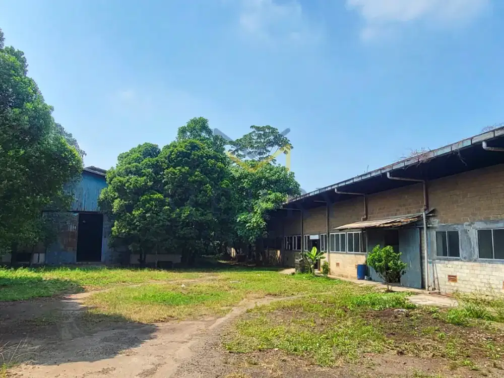 DIJUAL Pabrik Lokasi Strategis Akses LANGSUNG JALAN RAYA di Naronggong Raya, Bekasi