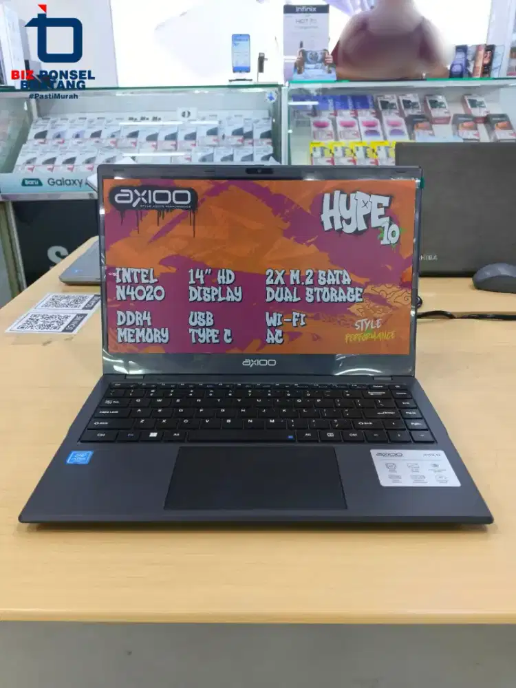 OBRAL LAPTOP NEW AXIOO HYPE 10 COCOK BUAT KEBUTUHAN PELAJAR MAHASISWA