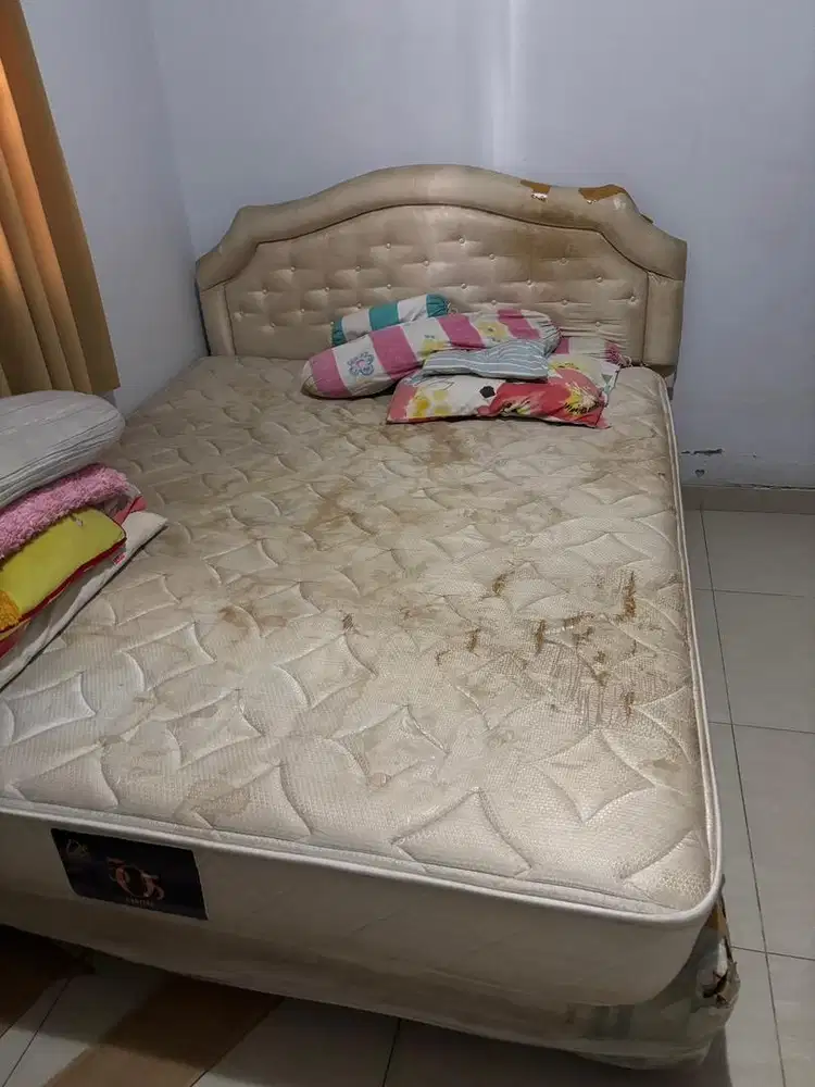 ranjang bekas dan sepeda anak merk panda