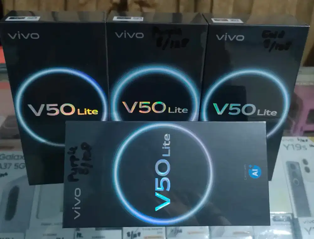 New Vivo V50 Lite A1 Ram 8/128 GB Garansi Resmi 1 Tahun