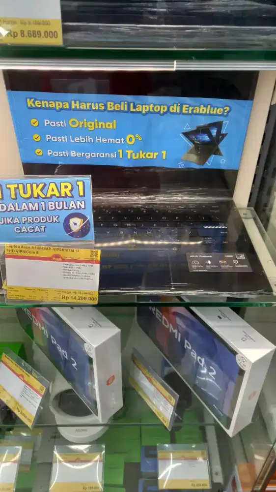 PROMO CICILAN BUNGA 0% HOME CREDIT ( LAPTOP ASUS I5 16GB / 512GB )