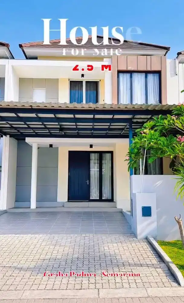 JUAL SANGAT MURAH RUMAH TAMAN ANGGREK GRAHA PADMA