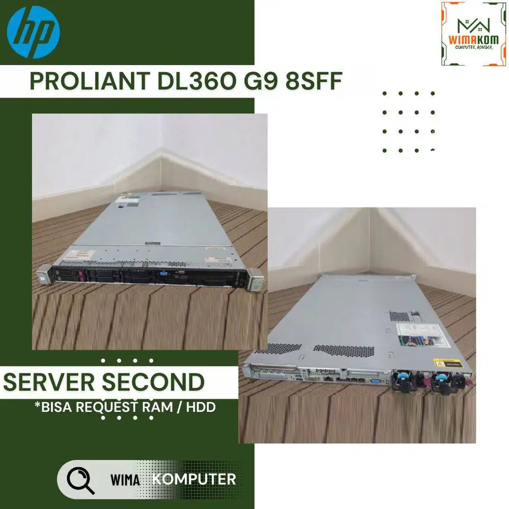 SERVER DL360 G9 8 SFF 2x Xeon E5-2683v3 56 CORE RAM 32GB SAS 600GB
