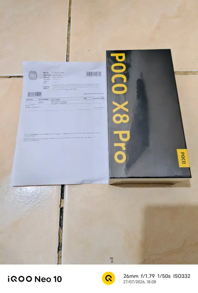 NEW 100% | POCO X8 PRO 12/512GB YELLOW | BNIB SEGEL | GRS RESMI 15 BLN