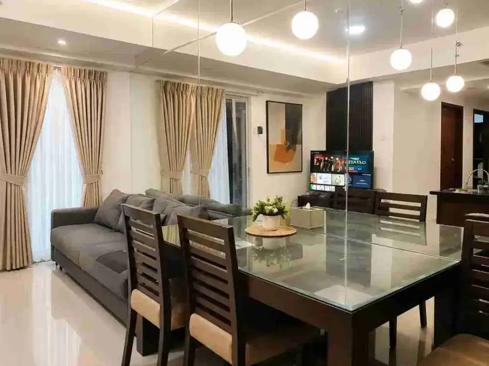 3br furnish layak, mepet harga 2br waterplace apartemen no orchard tanglin
