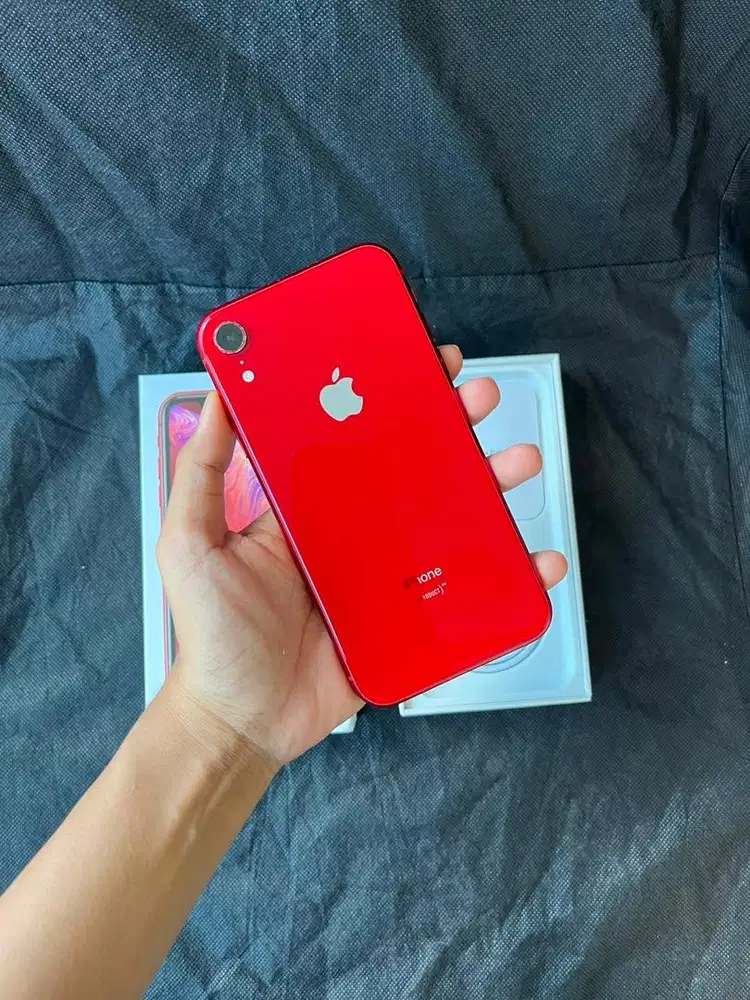 IPHONE XR 64GB IBOX BEKAS LECET PEMAKAIAN RINGAN