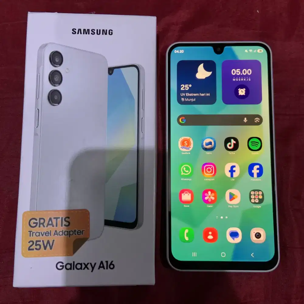 Samsung A16 4G 8/128 Fullset