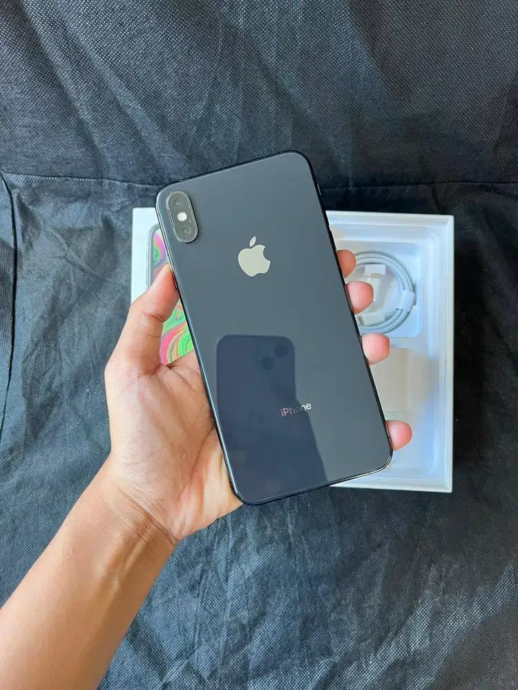 LIMITED STOCK IPHONE XS MAX 256GB IBOX FULLSET NO MINUS