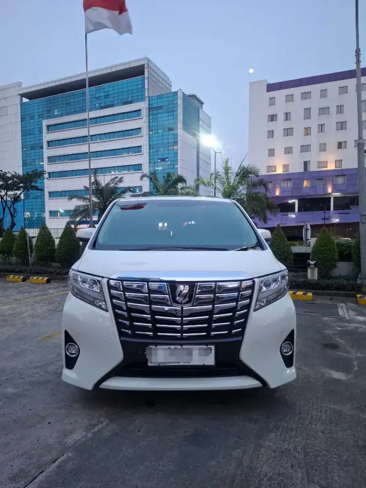 Toyota Alphard 2.5 G ATPM 2015 Putih