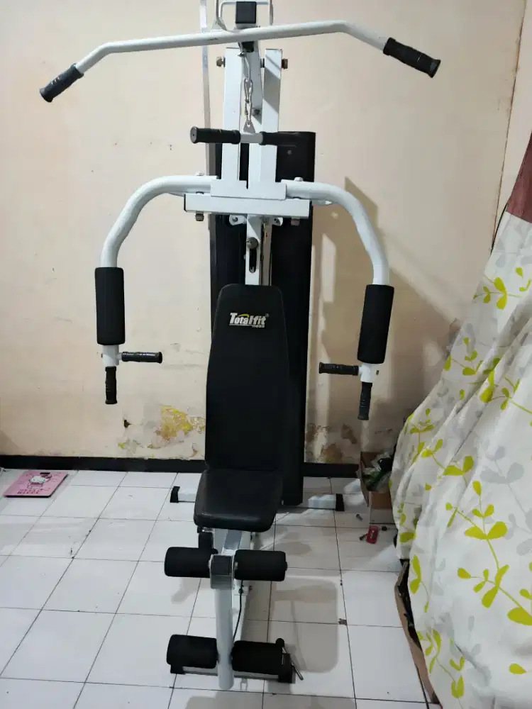 Alat olahraga home gym 1 sisi total fit