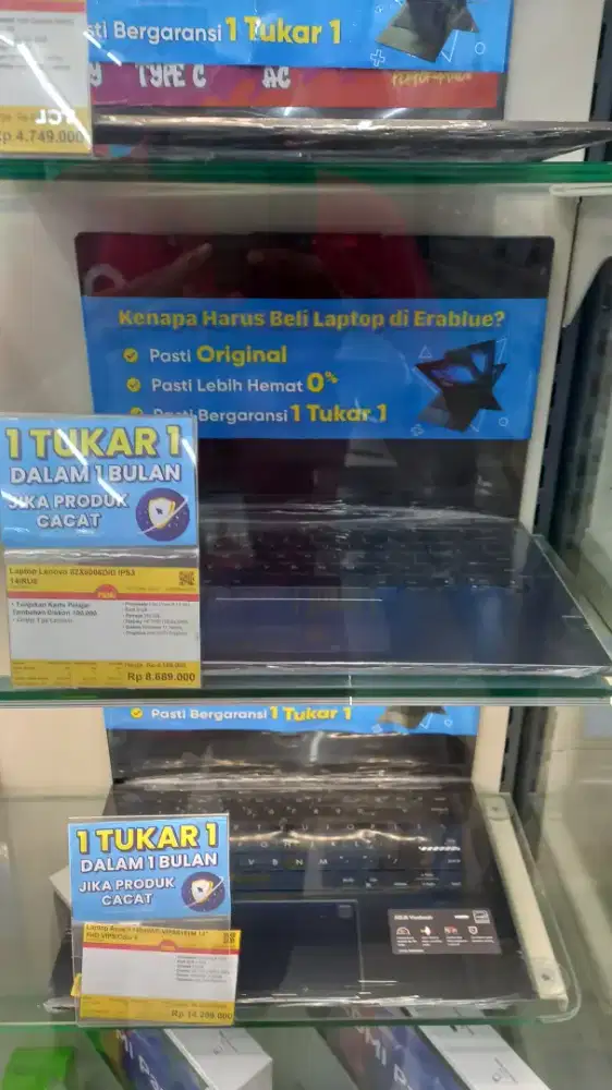 PROMO CICILAN BUNGA 0% HOME CREDIT ( LAPTOP LENOVO 8GB / 256GB )
