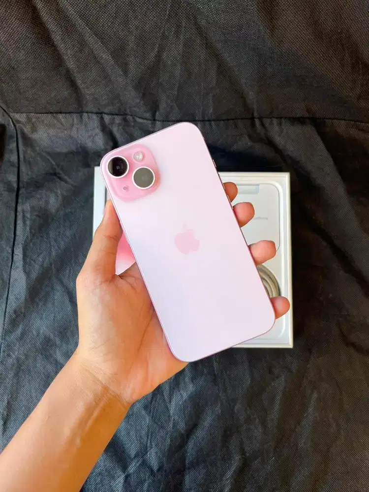IPHONE 15 128GN BEKAS IBOX FULLSET GARANSI RESMI