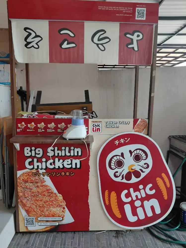 Dijual Booth usaha kondisi masih bagus