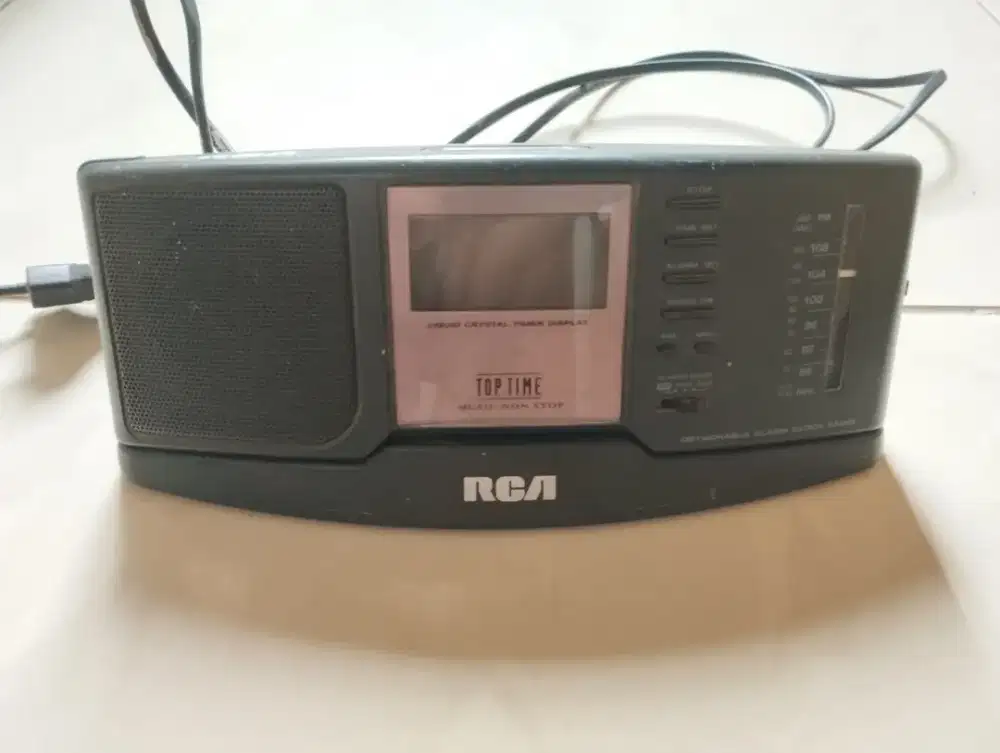 jam radio rca listrik second