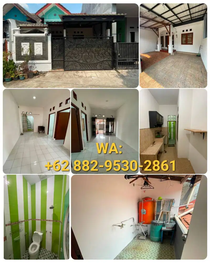 KONTRAKKAN PERTAHUN. RUMAH SIAP HUNI PERUMAHAN SAWANGAN PERMAI