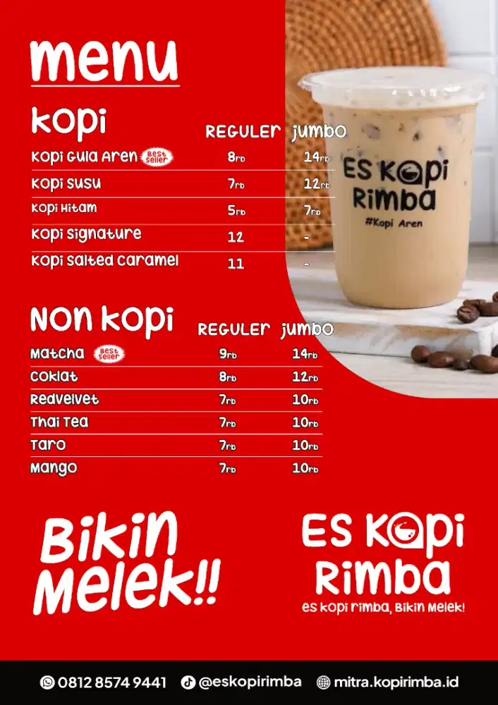 Loker crew stand kopi rimba