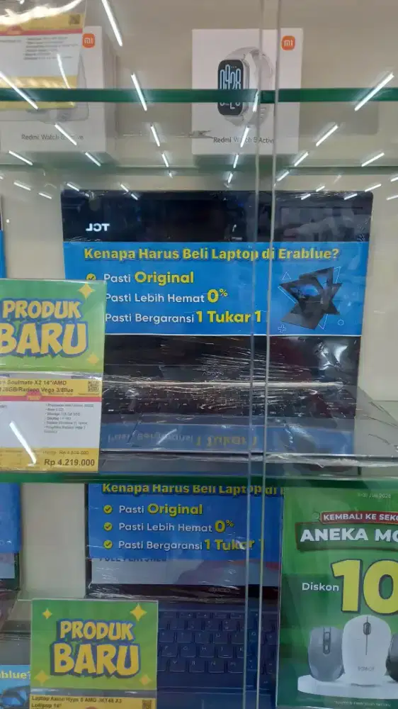 PROMO CICILAN BUNGA 0% HOME CREDIT ( LAPTOP ADVAN 8GB / 128GB )