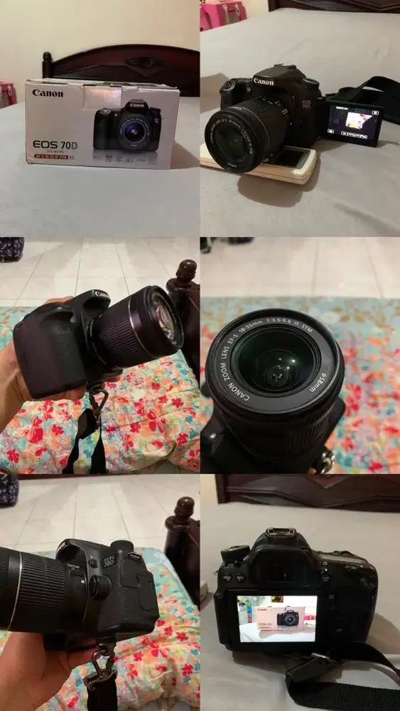 Canon 70d mulus + kit STM