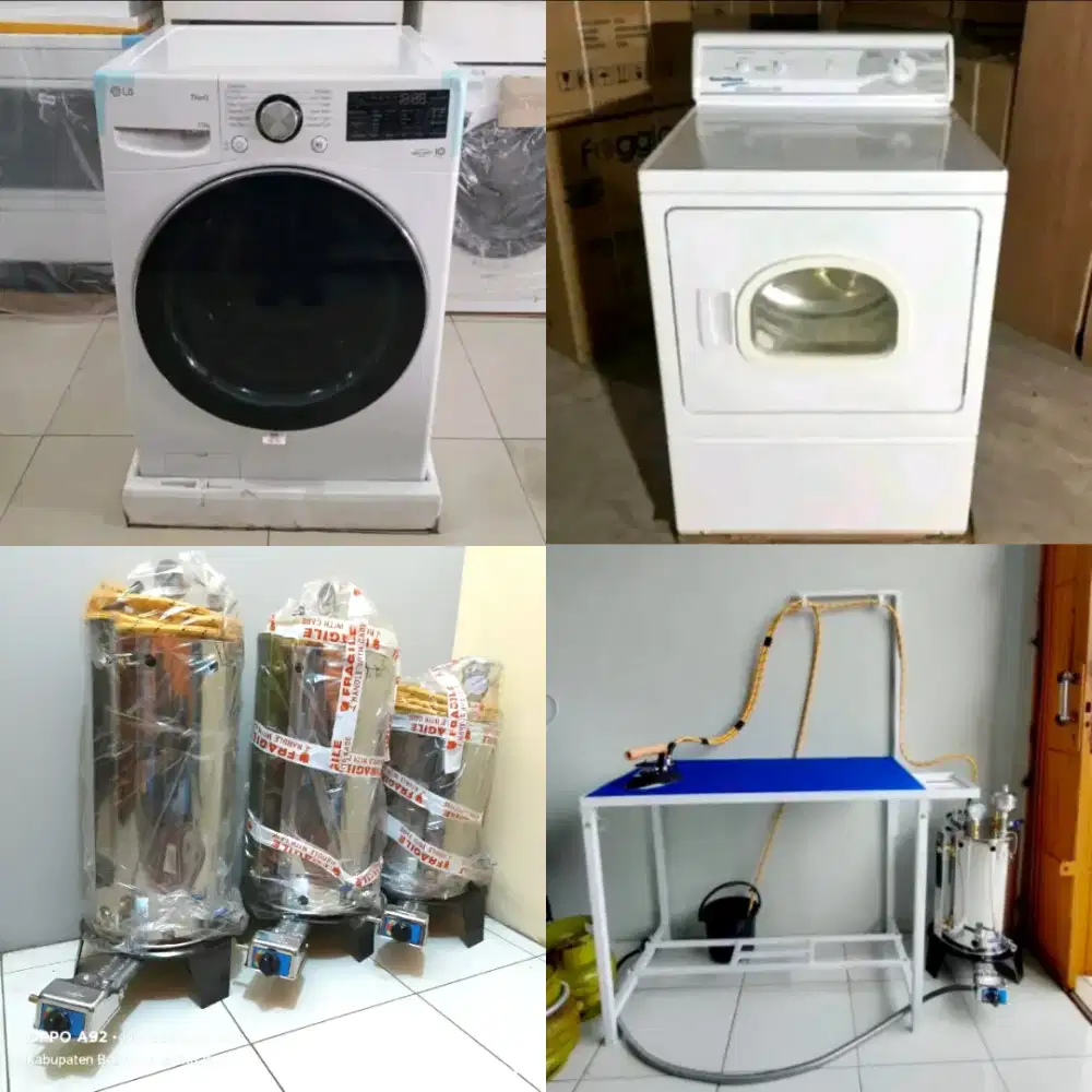 Mesin laundry - paket lengkap usaha laundry