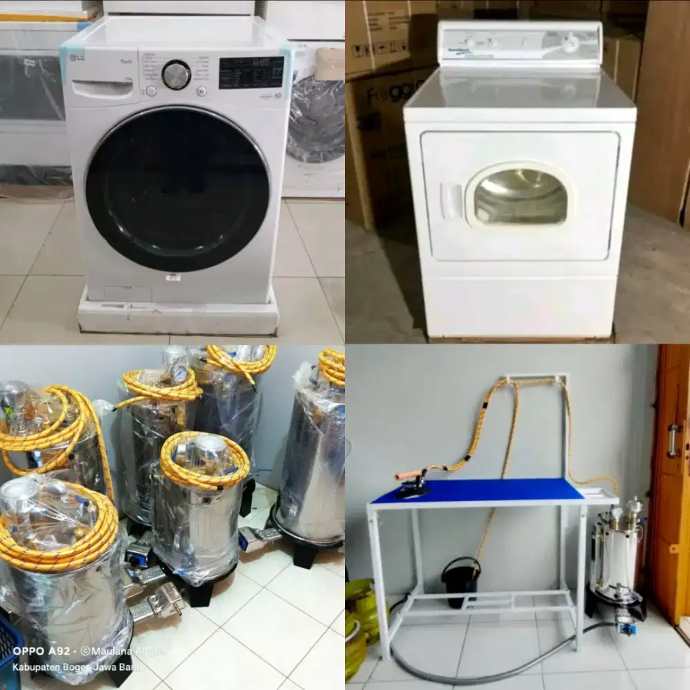 Mesin laundry / paket lengkap usaha laundry