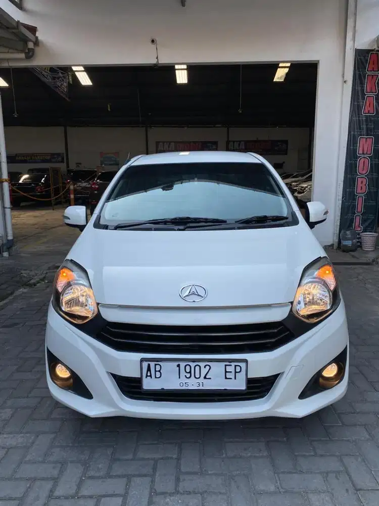 Daihatsu Ayla X 2021 Manual Putih AB Sleman Tgn1 Istimewa Bebas Laka