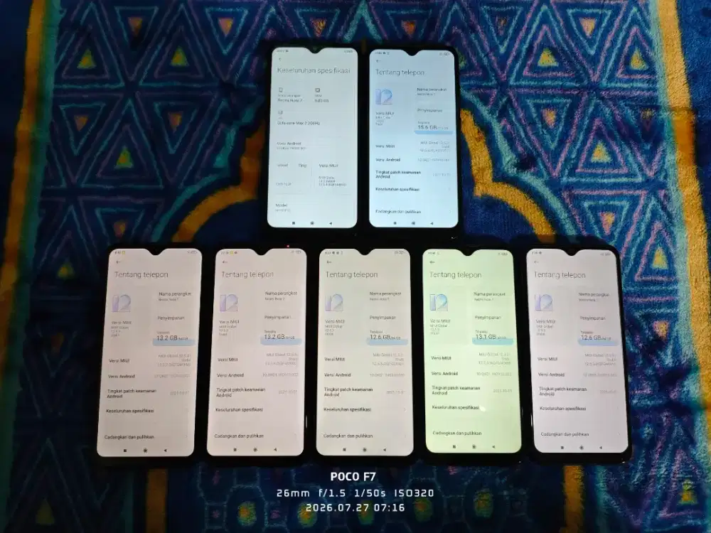 Xiaomi redmi note 7 lavender 7 unit UBL twrp orangefox